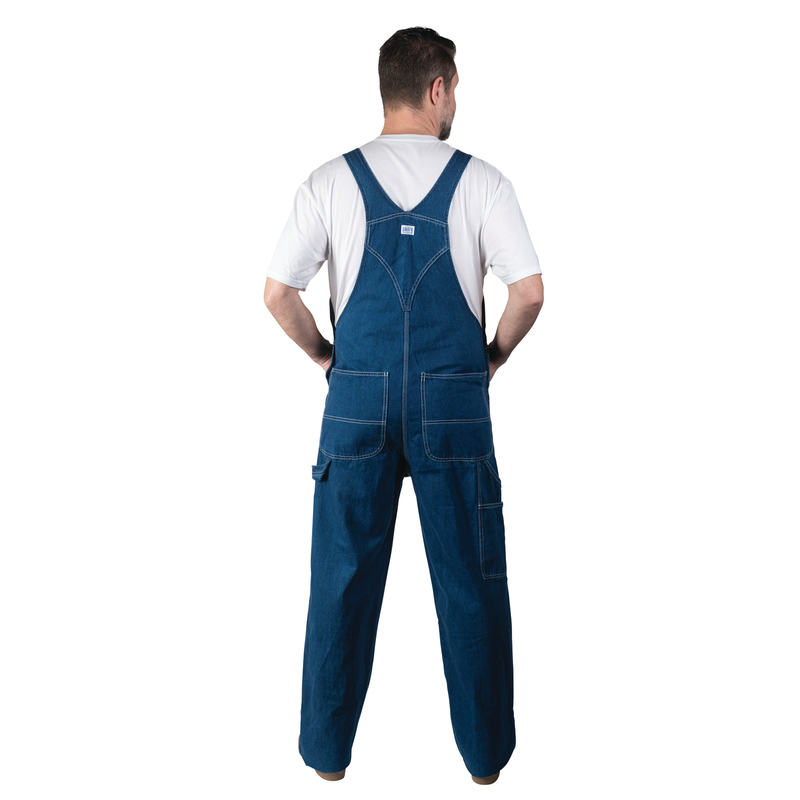 Liberty&reg; Stonewashed Denim Bib Overalls image number 6